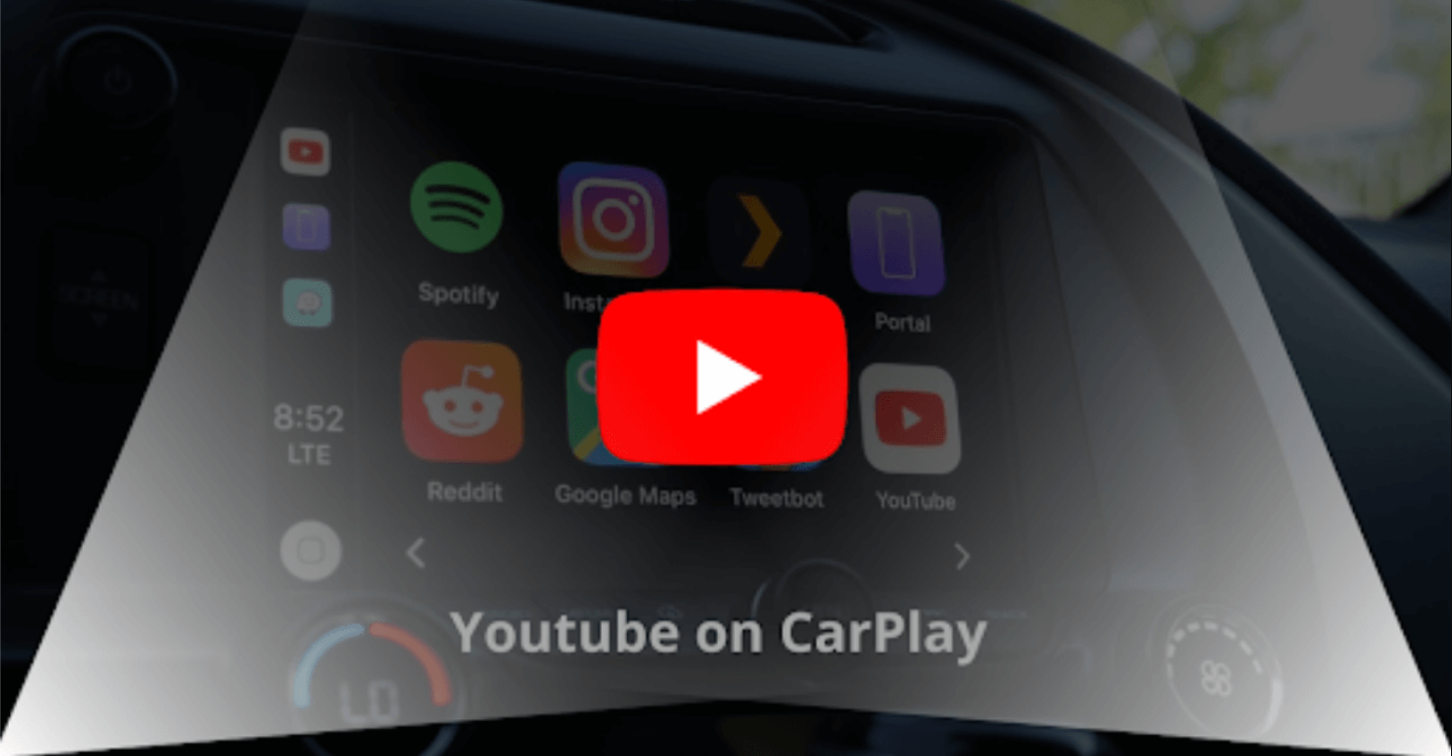 Play YouTube Videos on CarPlay iOS