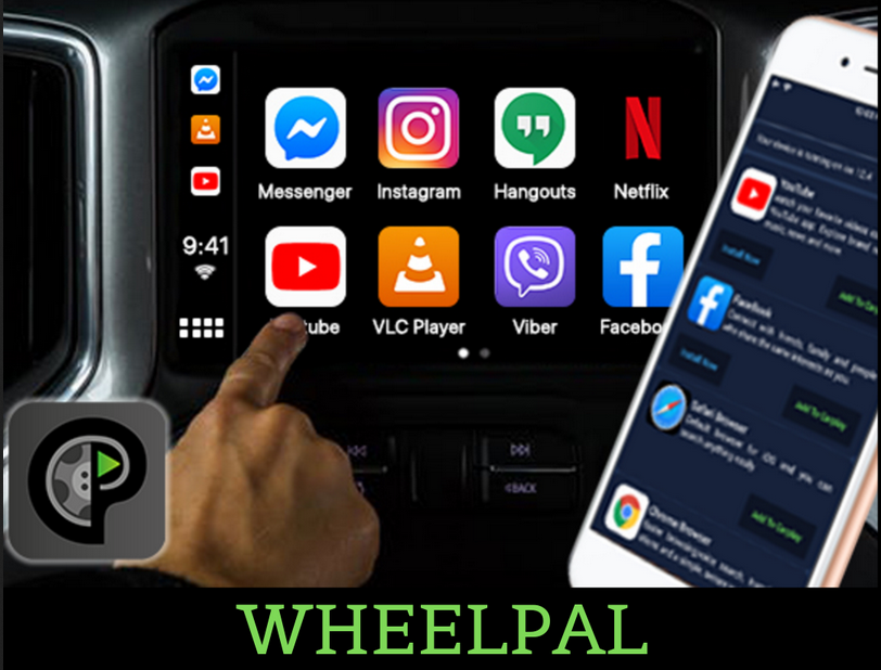 Play YouTube videos with Wheelpal on CaPlay